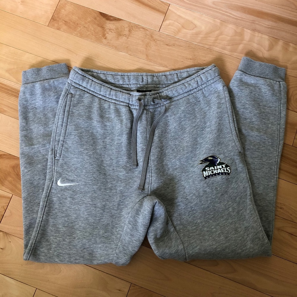 Gray Nike Joggers - Saint Michael's College